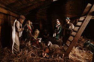The Nativity figurines